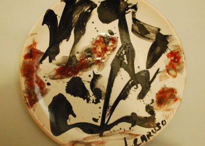 Piatto in ceramica dipinto a mano n. 1