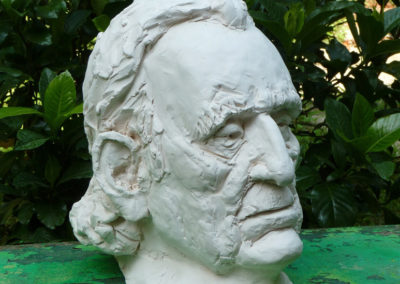 Ritratto di Luiso Sturla, terracotta, 2014