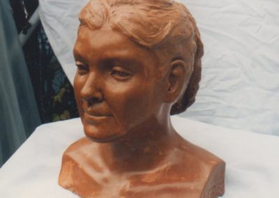 Ritratto di Veronica, terracotta