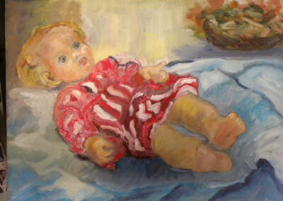il piccolino, 2006, olio su tela, cm 45x60